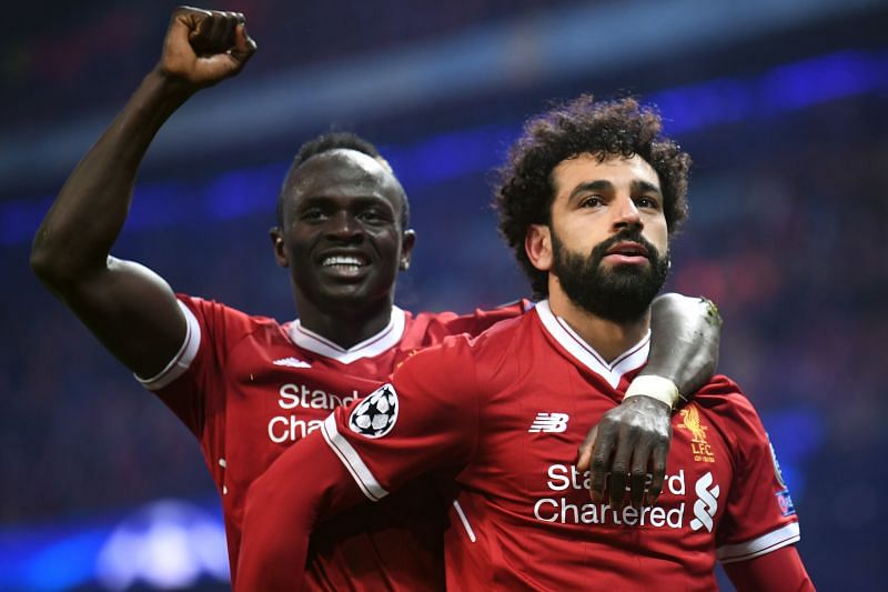 Sadio Mane and Mohamed Salah